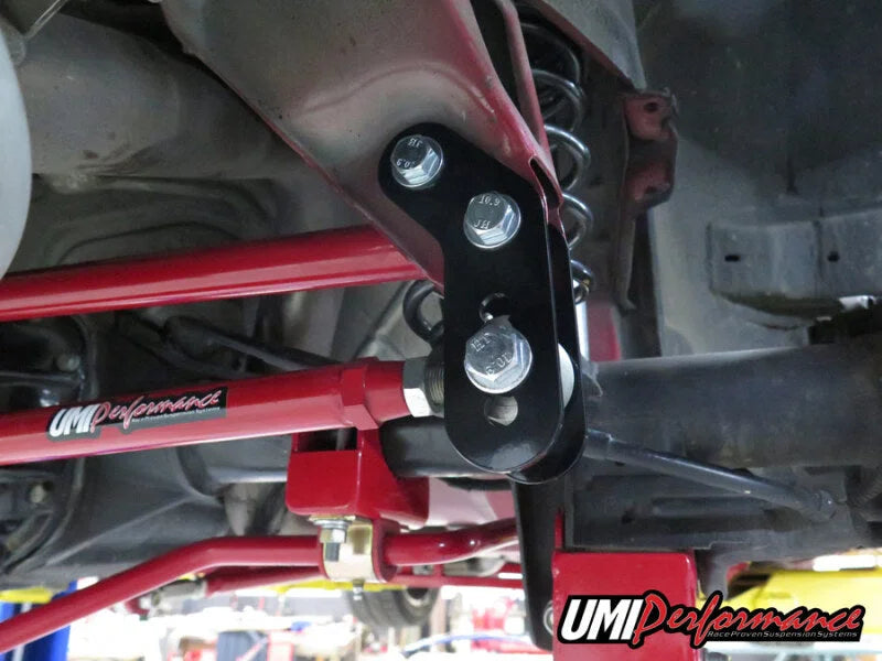 UMI Performance 82-02 GM F-Body Competition Panhard Bar Lowering/Leveling Kit - Side View