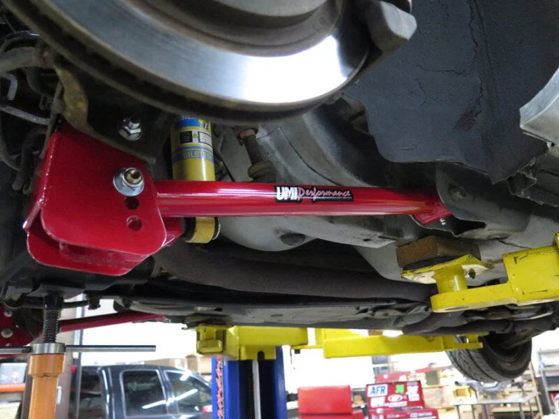 UMI Performance 82-02 GM F-Body Lower Control Arm Relocation Brackets - Bolt-In - Detail View
