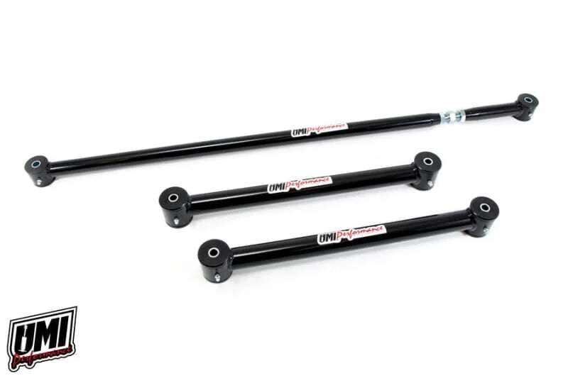 UMI Performance 82-02 GM F-Body Lower Control Arms & On-Car Adjustable Panhard Bar Kit - Main Product View