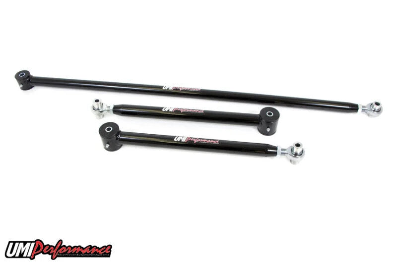 UMI Performance 82-02 GM F-Body Single Adjustable Lower Control Arms and Panhard Bar Kit - Main Product View