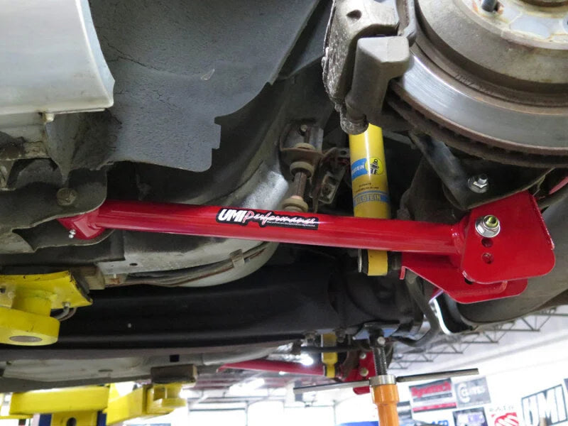 UMI Performance 82-02 GM F-Body Tubular Lower Control Arms Non-Ajustable Panhard Bar Kit - Installation View