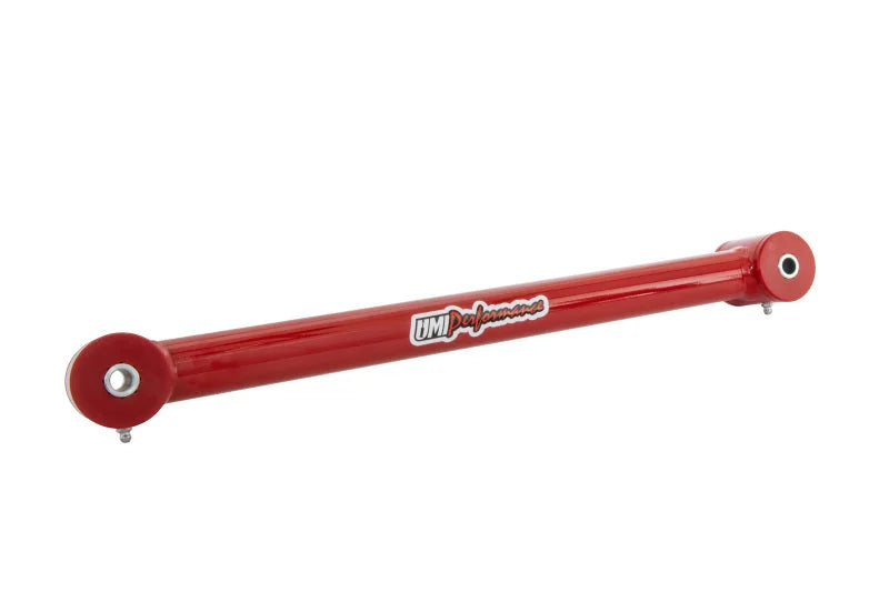 UMI Performance 82-02 GM F-Body Tubular Non-Adjustable Lower Control Arms - Red - Side View