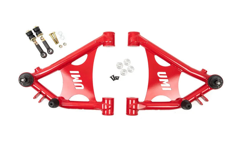 UMI Performance 82-92 GM F-Body Front Lower A-arms Polyurethane Coilover Specific - Main Product View