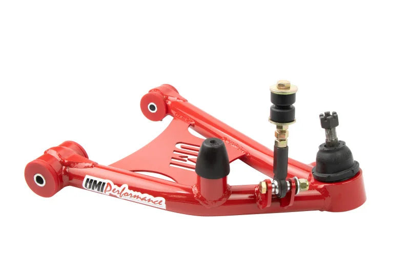 UMI Performance 82-92 GM F-Body Front Lower A-arms Polyurethane Coilover Specific - Installation View