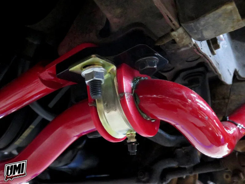 UMI Performance 82-92 GM F-Body Front Sway Bar Relocation Brackets - Detail View