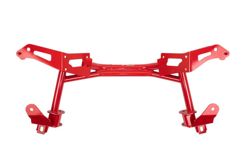 UMI Performance 82-92 GM F-Body K-Member W/o Mounting Options - Red - Back View