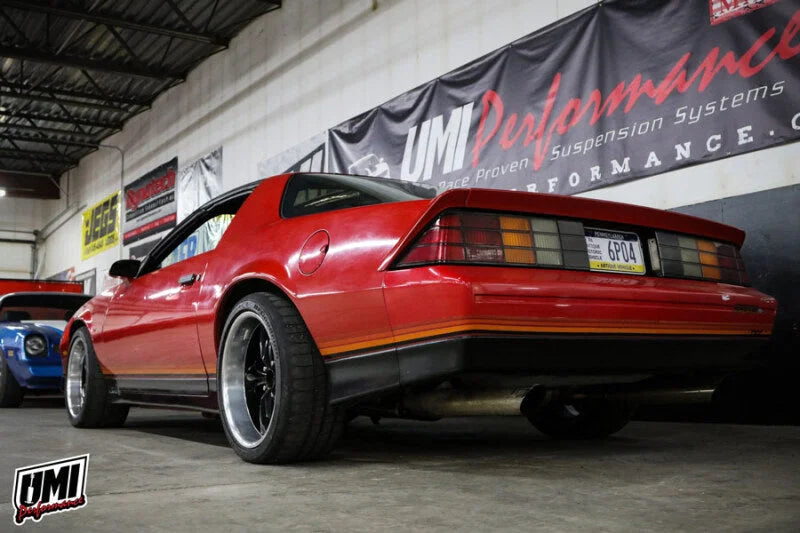 UMI Performance 82-92 GM F-Body Lowering Spring Kit 1in-1.5in lowering - Installation View