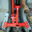 Load image into Gallery viewer, UMI Performance 82-92 GM F-Body Tunnel Mounted Torque Arm- Fits TH400 Transmission - Side View