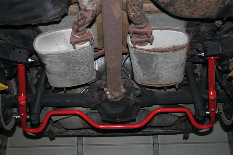 UMI Performance 91-96 Impala SS Adjustable Extended Length Lower Control Arms- Rod Ends - Side View
