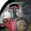 Load image into Gallery viewer, UMI Performance 93-02 F-Body Front Upper A-Arm Mounts Adjustable Coil Over Only - Back View
