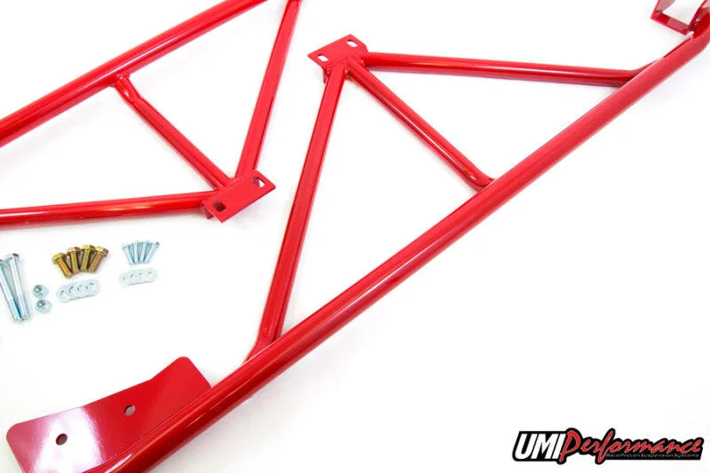 UMI Performance 93-02 GM F-Body 3-Point Subframe Connector Convertible Bolt In - Side View