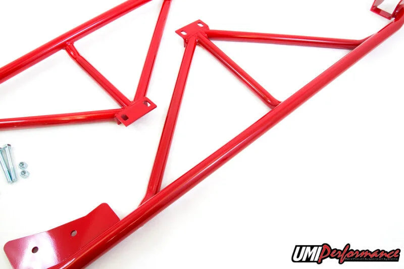 UMI Performance 93-02 GM F-Body 3-Point Subframe Connector Convertible Weld In - Side View