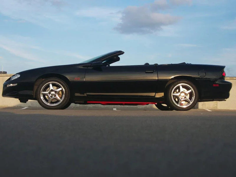 UMI Performance 93-02 GM F-Body 3-Point Subframe Connector Convertible Weld In - Installation View