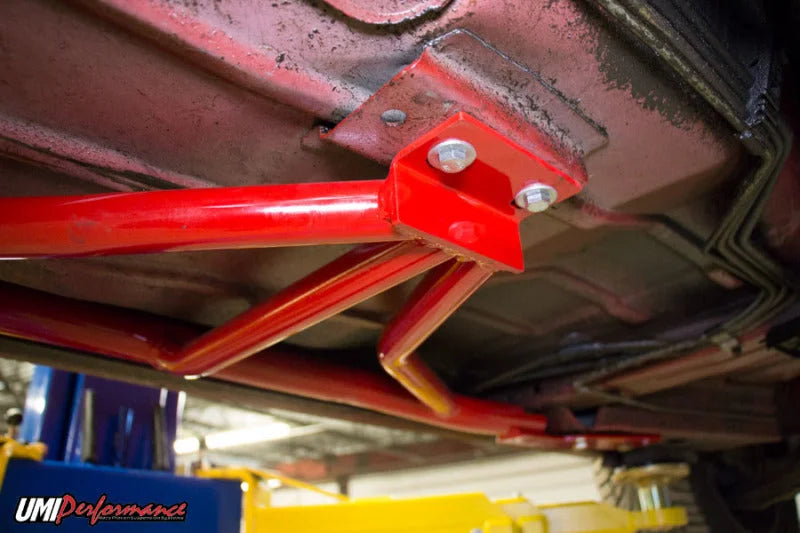 UMI Performance 93-02 GM F-Body 3-Point Subframe Connectors- Bolt-In - Back View