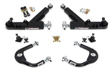 Load image into Gallery viewer, UMI Performance 93-02 GM F-Body A-Arm Kit Double Shear Mount Boxed Lower + Adj Upper