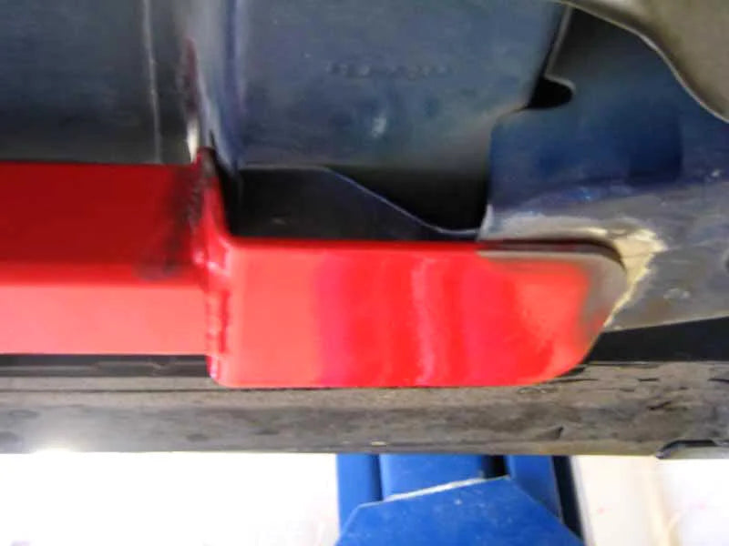 UMI Performance 93-02 GM F-Body Boxed Style Weld-In Subframe Connectors - Back View