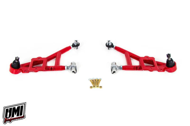 UMI Performance 93-02 GM F-Body Front Adjustable Lower A-Arms - Drag - CrMo - Main Product View