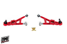 Load image into Gallery viewer, UMI Performance 93-02 GM F-Body Front Adjustable Lower A-Arms - Drag - CrMo - Main Product View