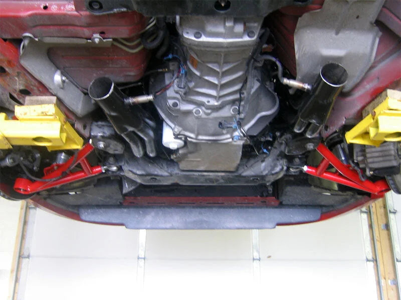 UMI Performance 93-02 GM F-Body Front Adjustable Lower A-Arms - Drag - CrMo - Back View