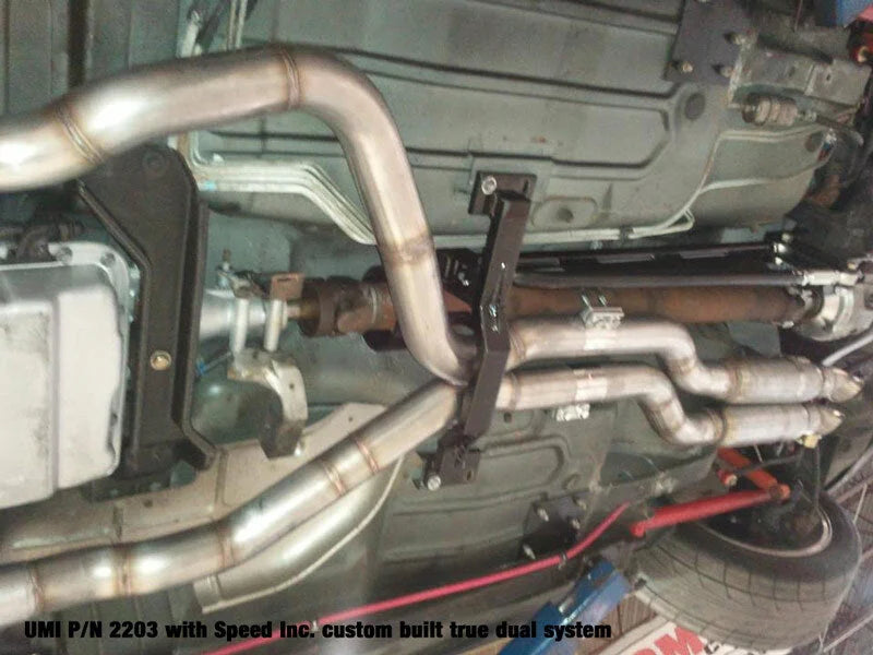 UMI Performance 93-02 GM F-Body Tunnel Brace Mount Long Tube Header Set-Ups w/ Loop - Additional View 5