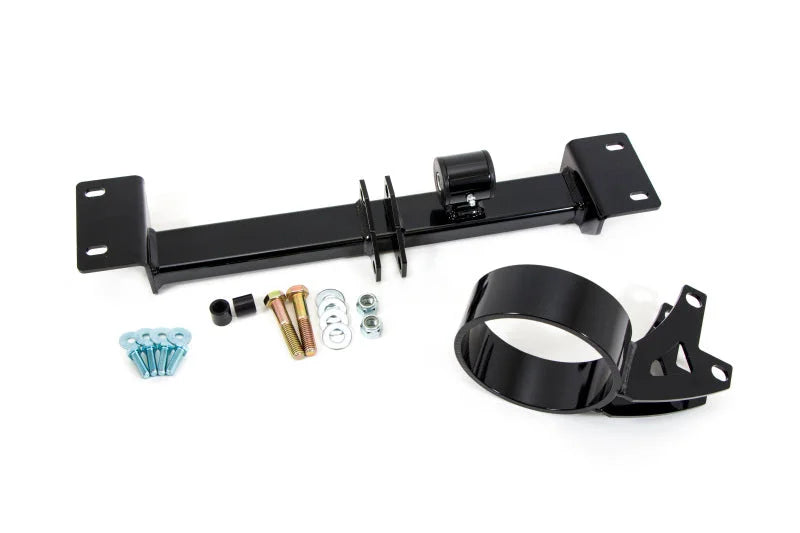 UMI Performance 93-02 GM F-Body Tunnel Brace Mount Stock Exhaust & Kooks LT w/ Loop - Detail View