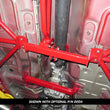 Load image into Gallery viewer, UMI Performance 93-02 GM F-Body Tunnel Brace Mount Stock Exhaust No Loop - Detail View
