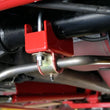 Load image into Gallery viewer, UMI Performance Aftermarket Rear End Sway Bar Installation Kit- Stock Rear - Side View
