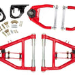 Load image into Gallery viewer, UMI Performance CornerMax A-Arm Kit Red fits 1975-1986 Chevrolet C10 / 1973 1974 Chevrolet C10 Pickup - Main Product View