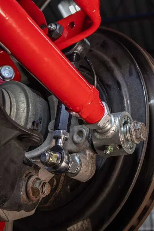 UMI Performance Suspension Stabilizer Bar Link - Red fits 2016-2024 Chevrolet Camaro - Additional View 8