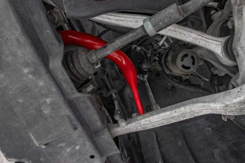 UMI Performance Suspension Stabilizer Bar - Red fits 2016-2024 Chevrolet Camaro - Installation View