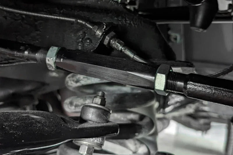 UMI Performance Tie Rod Adjusters - 11/16in Thread - Side View