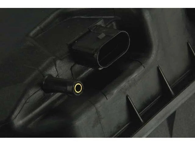 URO Parts Coolant Expansion Tank 420-121-403 - Side View