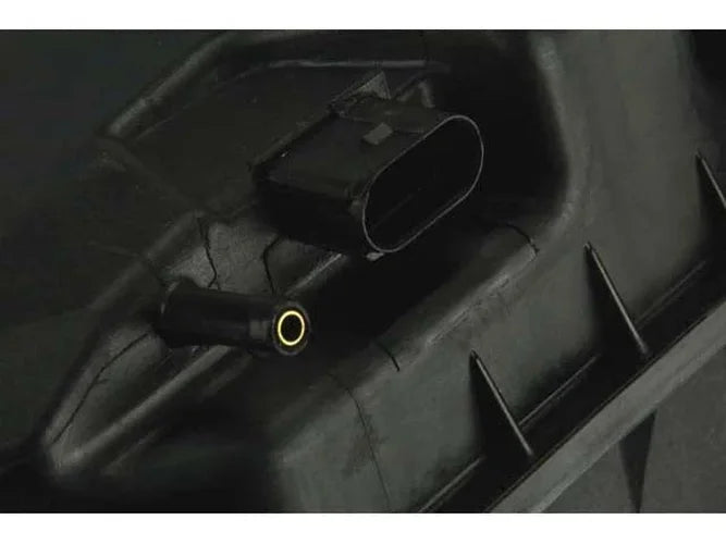 URO Parts Coolant Expansion Tank 420-121-403 - Side View