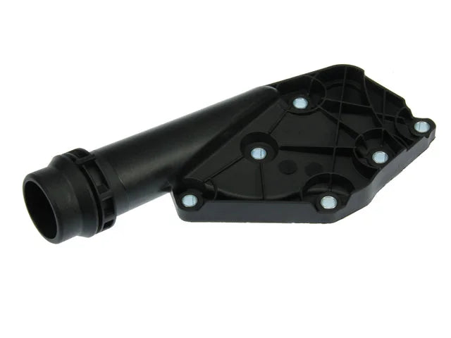 URO Parts Coolant Flange 06E-121-168 B - Installation View