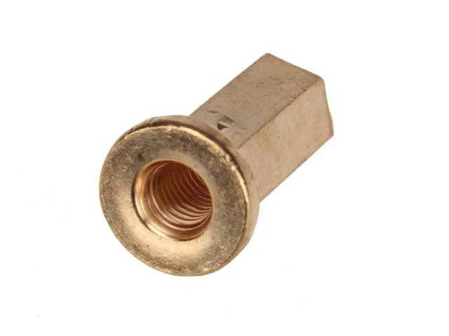 URO Parts Copper Flange Nut 18-40-7-502-196 - Side View
