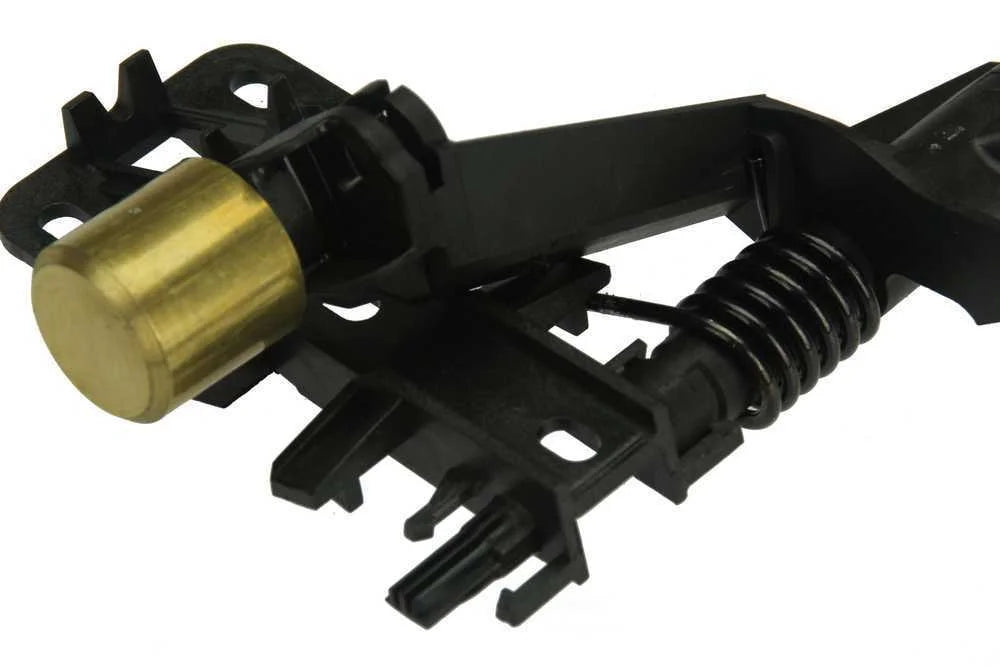 URO Parts Door Lock Pivot Lever 997-555-382-03 fits 2005-2013 Porsche 911 / Boxster / Cayman - Installation View