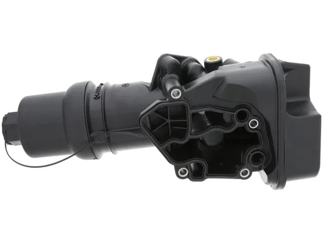 URO Parts Engine Oil Filter Housing fits 2006 Audi A3 / 2005 Audi A4 / 2005 Audi A4 Quattro / 2008 Audi TT - Side View