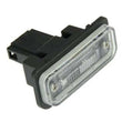 Load image into Gallery viewer, URO Parts License Plate Light 203-820-02-56 - Side View