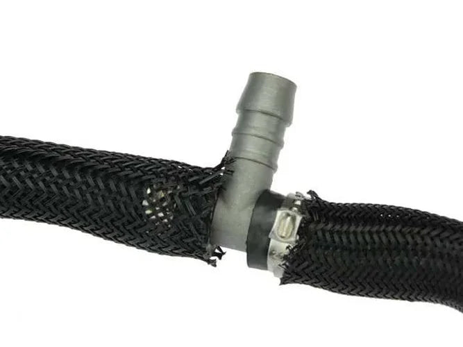 URO Parts Turbocharger Coolant Hose 11-53-7-577-014-PRM - Back View