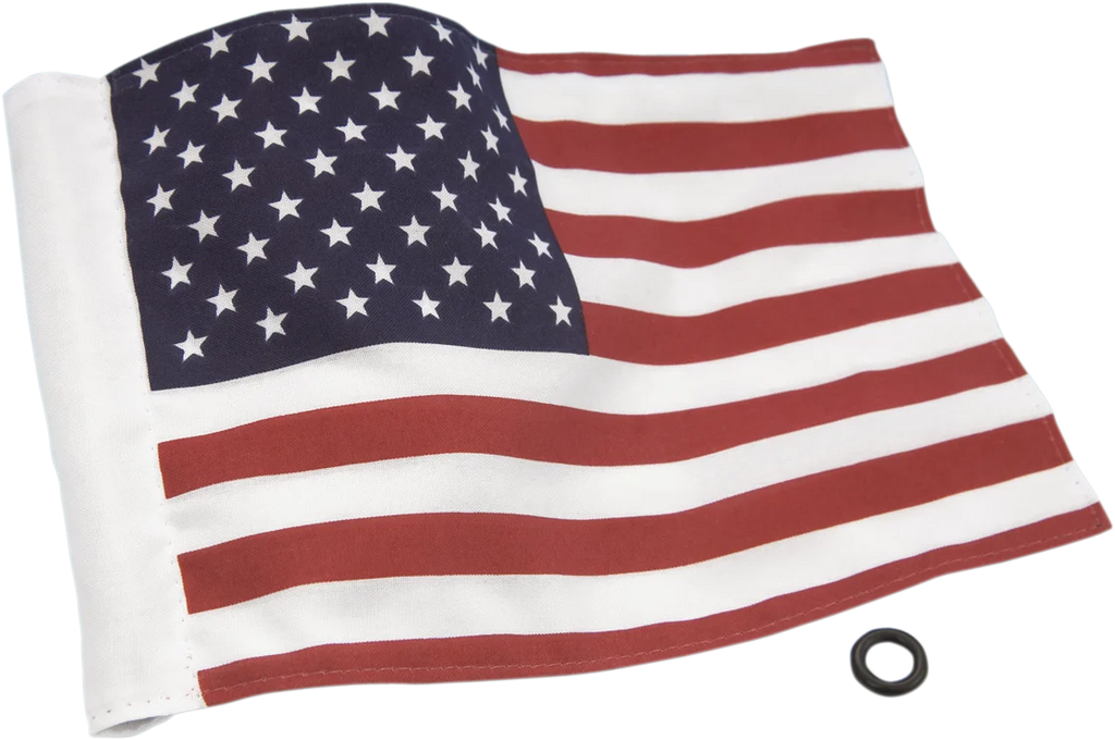 USA Flag - 6" X 9" Show Chrome - Main Product View