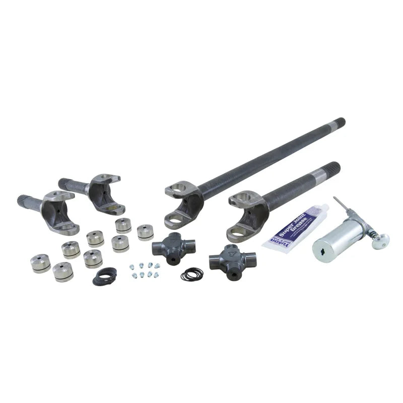 USA Standard 4340 Chrome-Moly Replacement Axle Kit For Ford Bronco & F150 / Dana 44 w/Super Joints - Main Product View