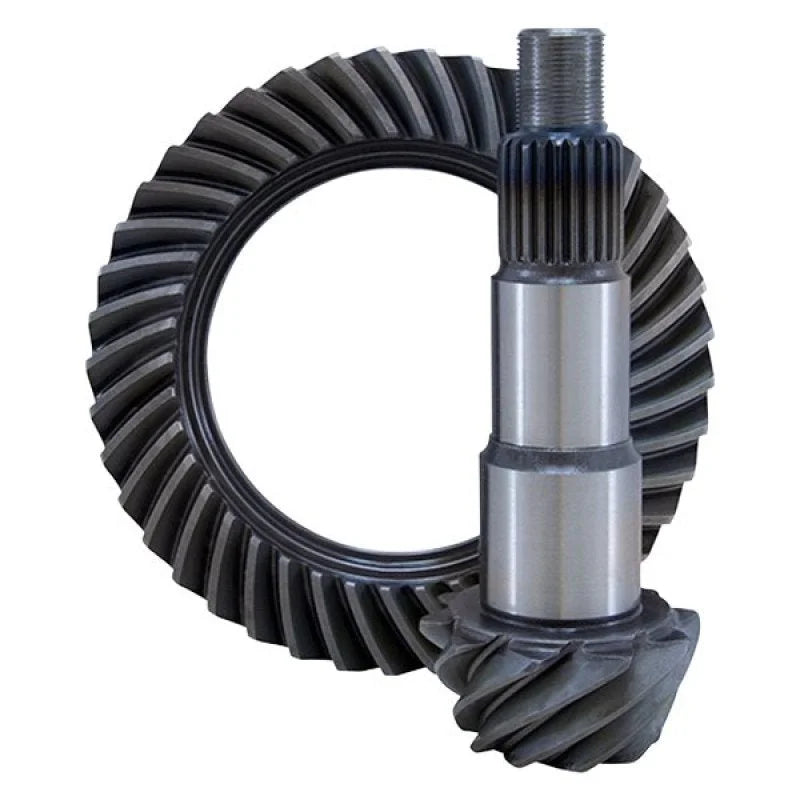USA Standard Replacement Ring & Pinion Gear Set For Dana 30 JK Reverse Rotation in a 3.73 Ratio - Side View
