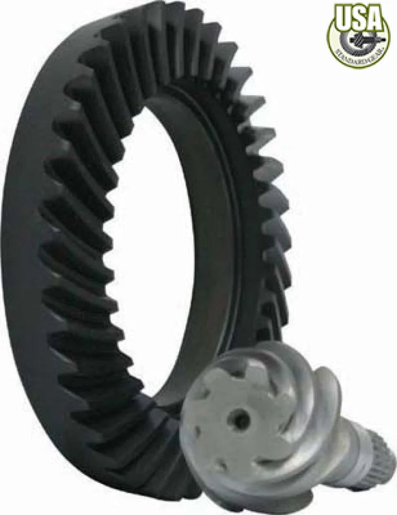 USA Standard Ring & Pinion Gear Set For Toyota 7.5in Reverse Rotation in a 4.88 Ratio - Side View