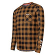 Load image into Gallery viewer, USWE Flannel Long Sleeve Lightweight Off-Road Jersey Bronze - Medium - Main Product View