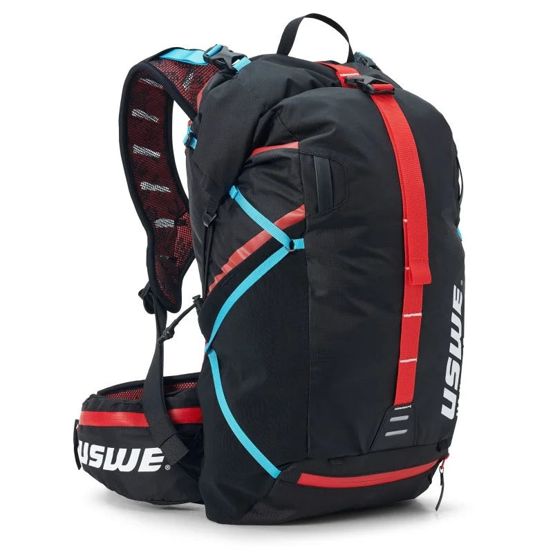 USWE Hajker Winter Rolltop Daypack 30L - Carbon Black - Main Product View