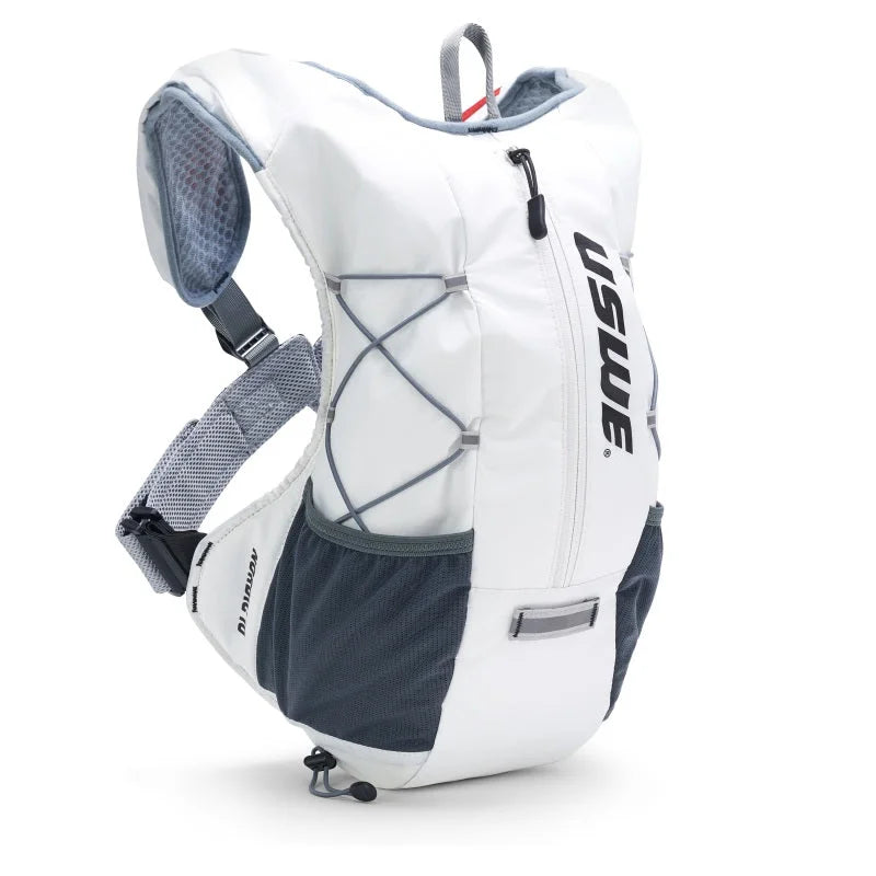 USWE Nordic Winter Hydration Pack 10L - Cool White - Side View