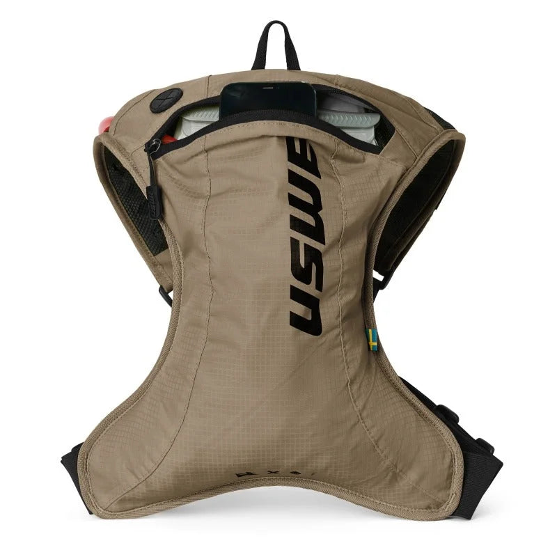 USWE Outlander Moto Hydration Pack 2L - Sand - Side View