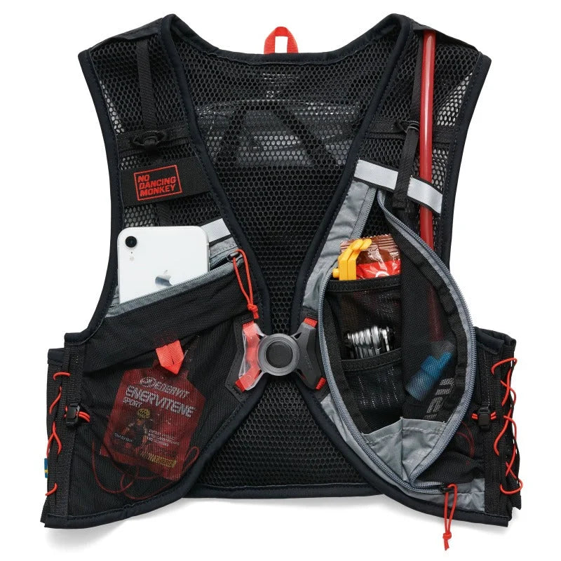 USWE Rush Bike Hydration Vest 8L Black/Grey - Medium - Side View