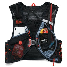 Load image into Gallery viewer, USWE Rush Bike Hydration Vest 8L Blue - Small - Back View
