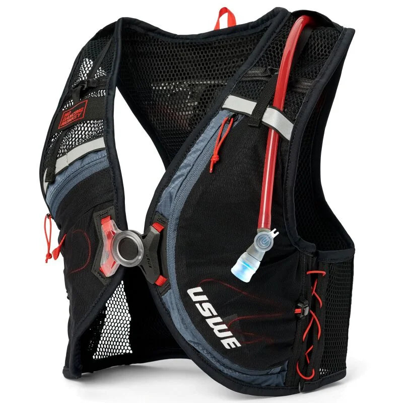USWE Rush Bike Hydration Vest 8L Blue - XL - Installation View